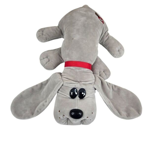 Gray Pound Puppies Huggable Plush Dog Toy Puppy Long Ears Tag - Picture 1 of 7
